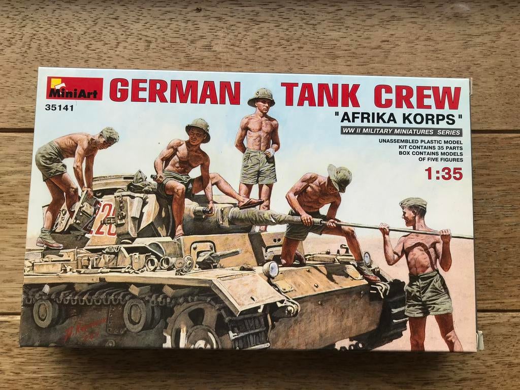 1/35 MINIART GERMAN TANK CREW, Enlèvement ou Envoi, Neuf