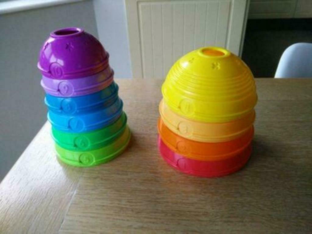 Bouwtoren baby, Kinderen en Baby's, Ophalen of Verzenden, Gebruikt, Ontdekken