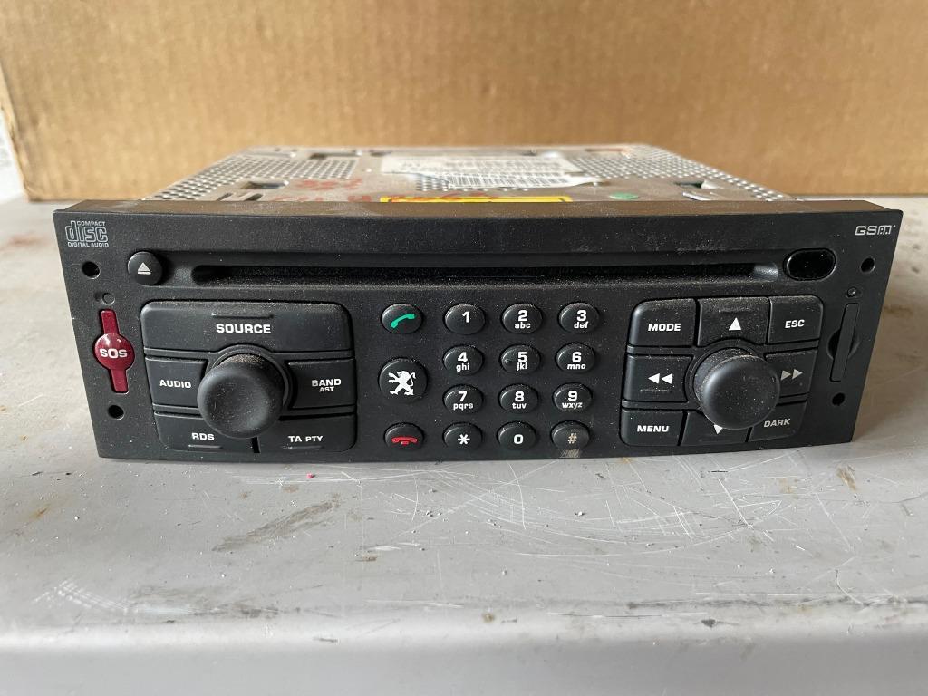 Radio Peugeot 807, Autos : Pièces & Accessoires, Enlèvement, Utilisé, Citroën