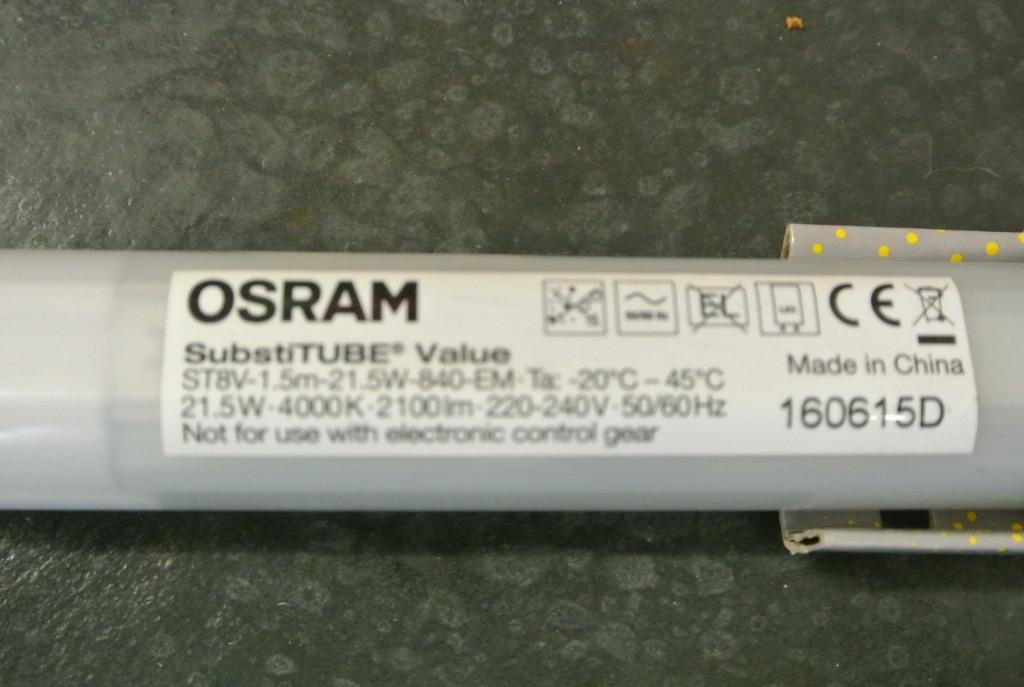 led TL osram 150 cm, Ophalen, Nieuw