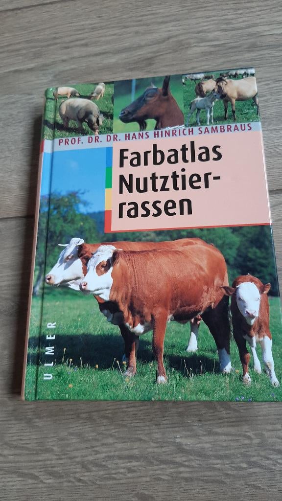 Farbatlas Nutztierrassen, Boeken, Studieboeken en Cursussen, Nieuw, Niet van toepassing, Ophalen of Verzenden