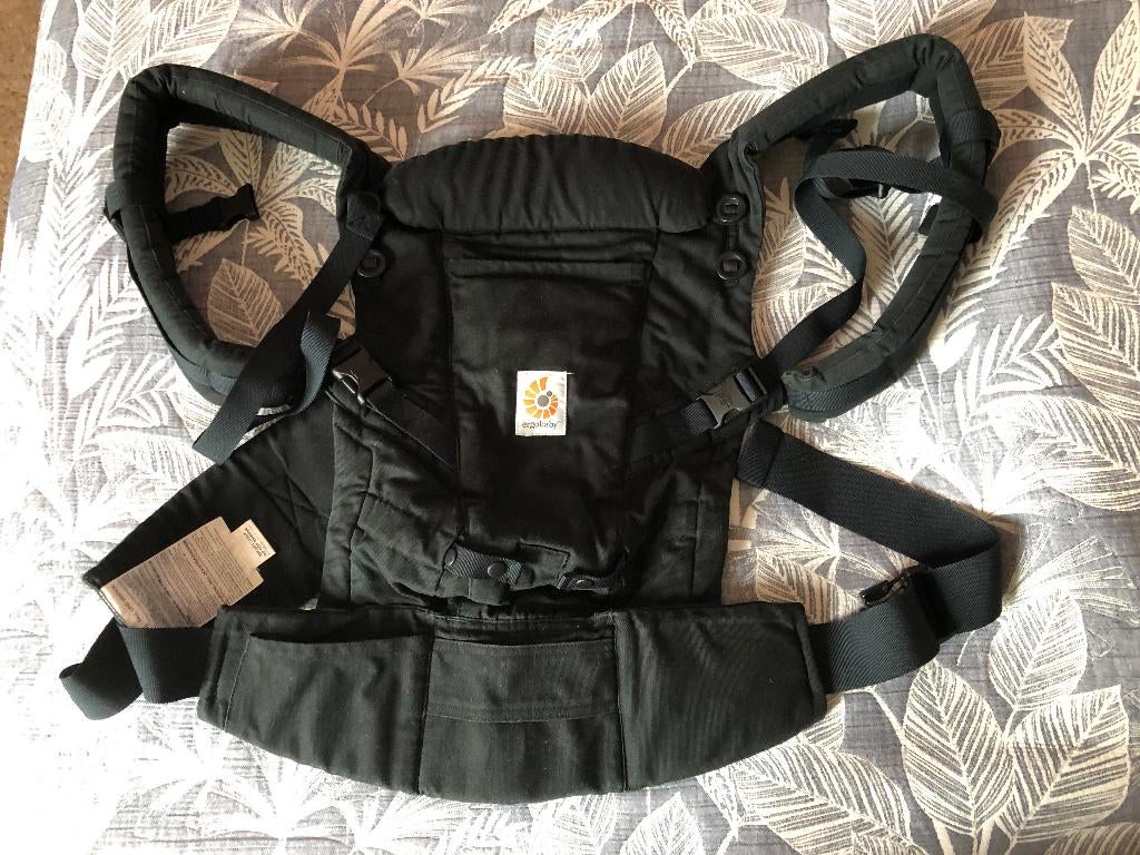Ergobaby Adapt draagzak zwart - vanaf geboorte tot 20 kg, Kinderen en Baby's, Babydragers en Draagdoeken, Overige merken, Ophalen of Verzenden