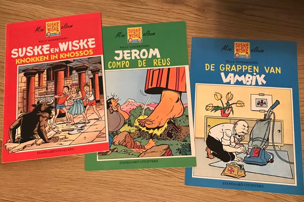 ♦️S&W🗯 3x Suske en Wiske Weekblad uitgave, Verzamelen, Ophalen of Verzenden, Suske en Wiske, Zo goed als nieuw