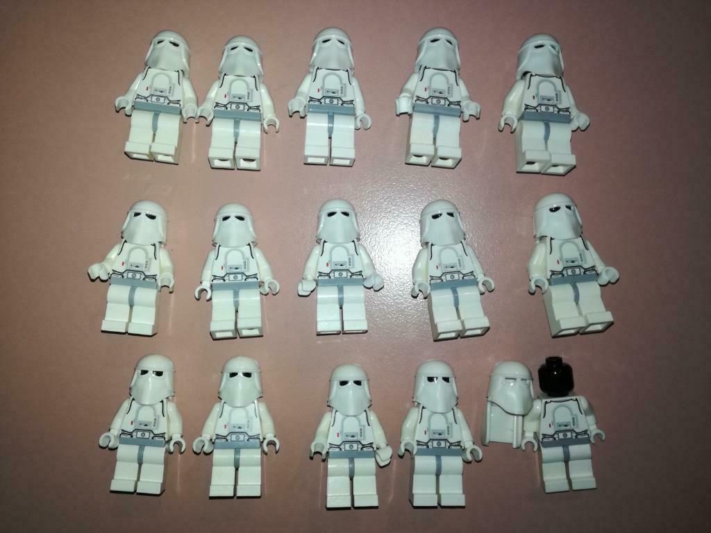 lego15 Lego Star Wars sw0115 Snowtrooper hoth episode 5 ice, Ophalen of Verzenden, Zo goed als nieuw, Lego