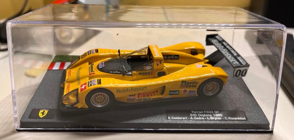1/43 Ferrari F333 SP 24H Daytona 1999, Ophalen, Zo goed als nieuw, Auto