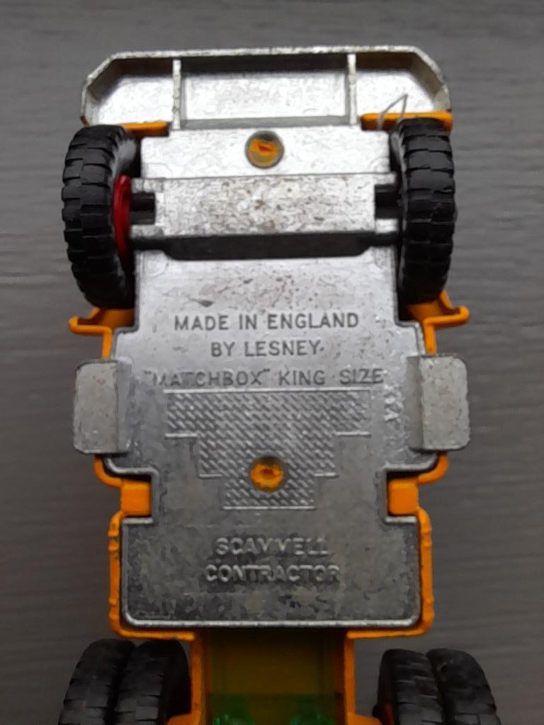 Matchbox King Size Scammell Contractor Pipe Truck K-10, Ophalen