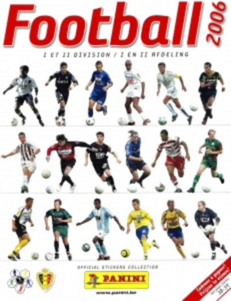 Livre complet de Panini Football 2006 Belgium, Envoi, Utilisé, Plusieurs autocollants