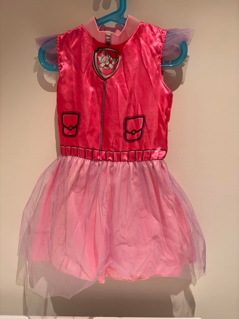 Verkleedkleding Paw Patrol sky 3-4 jaar, Ophalen, Gebruikt