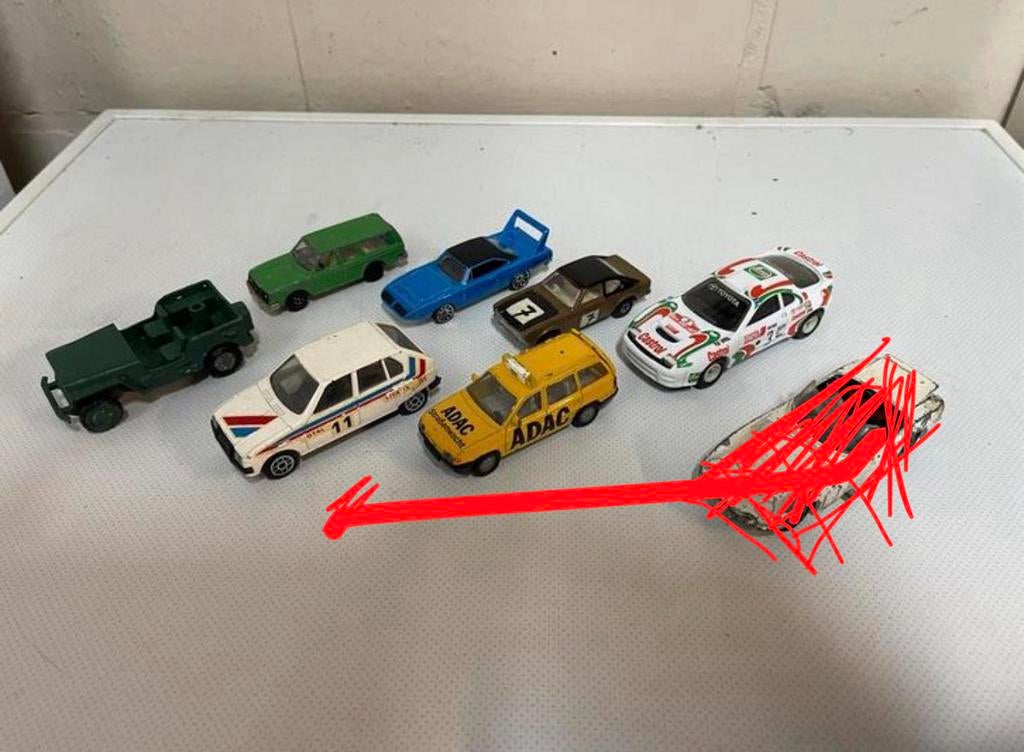 Lot siku corgi majorette matchbox gevarm, Ophalen of Verzenden, Zo goed als nieuw, Corgi