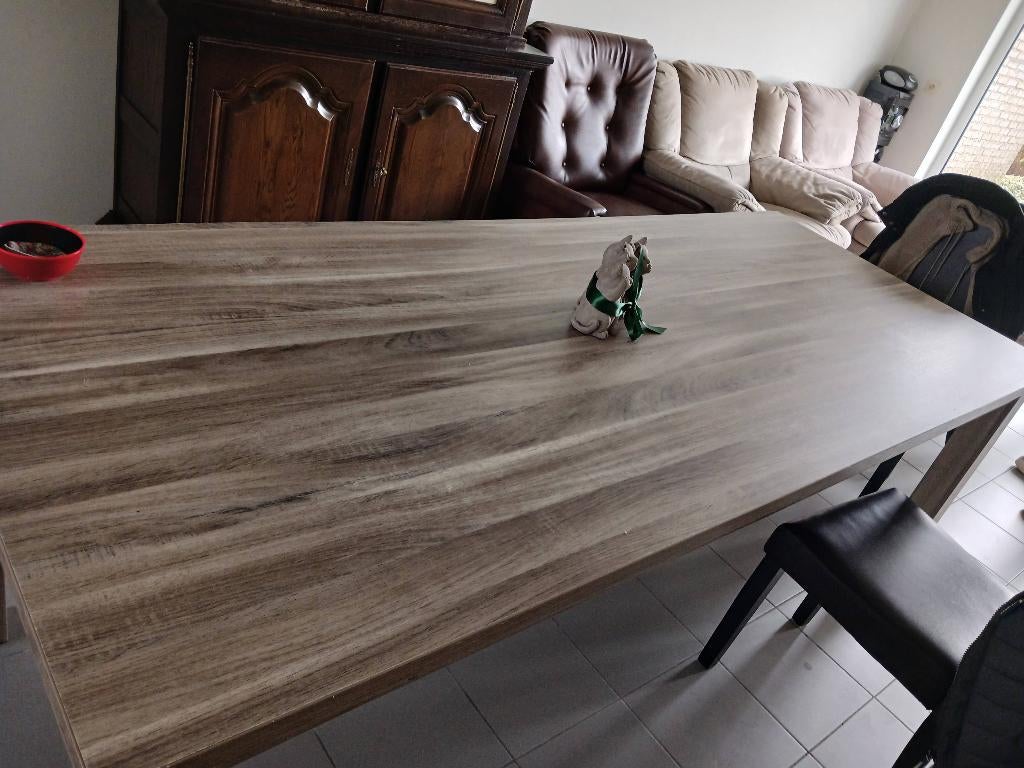 Keukentafel, Huis en Inrichting, Ophalen, 200 cm of meer, 50 tot 100 cm, Vijf personen of meer