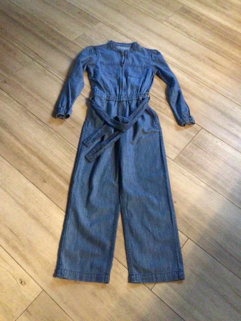 Jeans jumpsuit mt 140, Ophalen of Verzenden, Gebruikt, Meisje, Overige typen