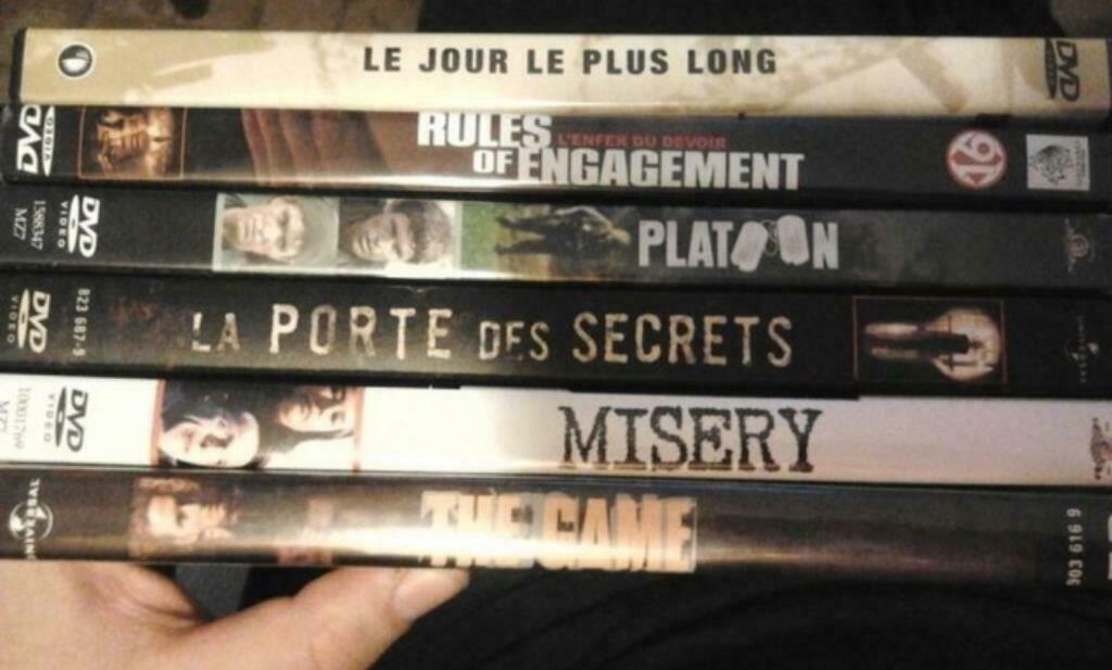 Lot 8 DVD, Enlèvement ou Envoi, Utilisé