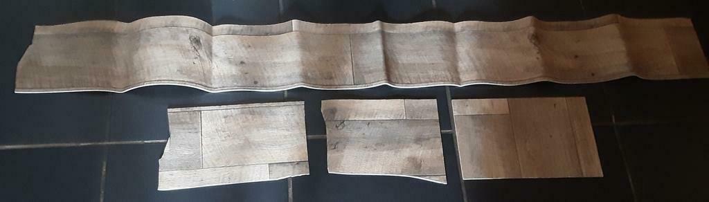 Chutes de vinyle déco bois, Enlèvement ou Envoi, Comme neuf, Bricolage
