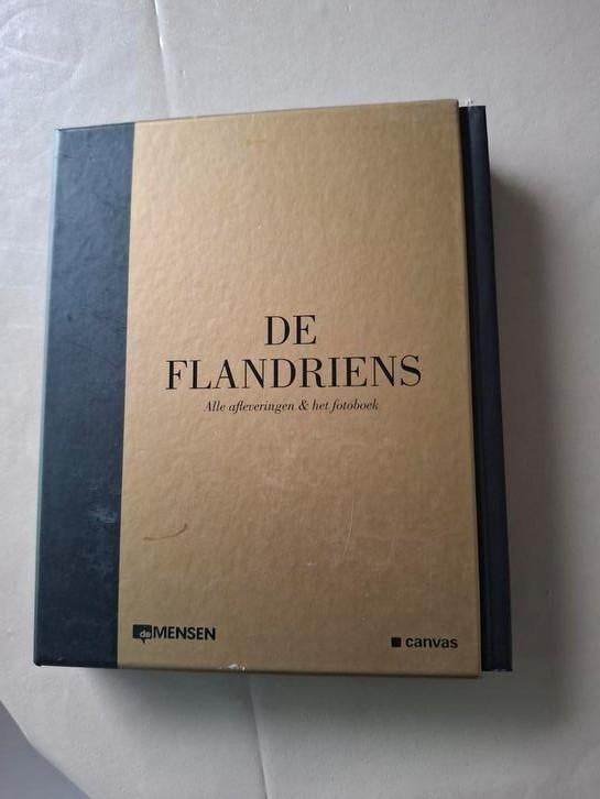 2 dvd box + boek  de flandriens, Cd's en Dvd's, Ophalen of Verzenden, Zo goed als nieuw