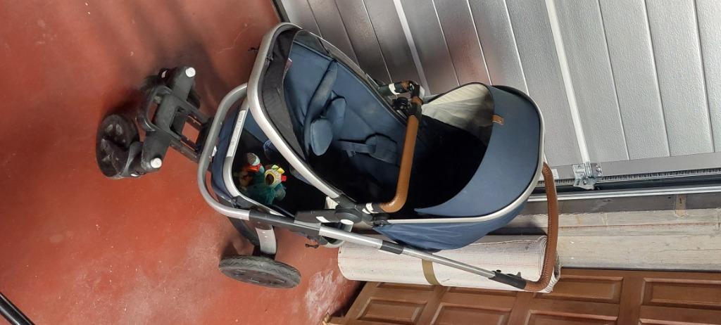 Kinderwagen Joolz 3 in 1 blauw, Enfants & Bébés, Poussettes & Combinaisons, Utilisé, Poussette, Autres marques, Voiture duo, Pneus