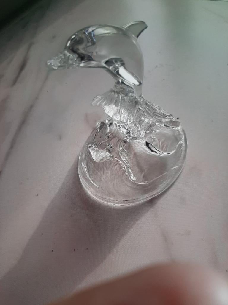 Cristal d'Arques dauphin, Enlèvement ou Envoi