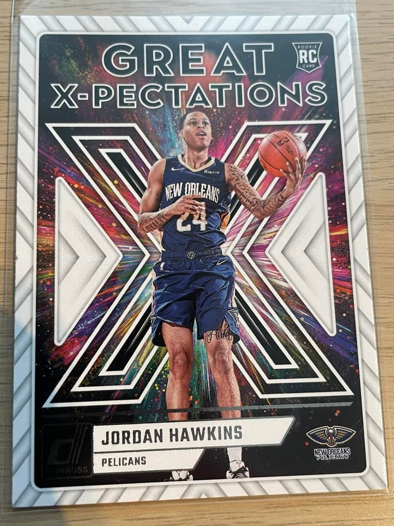 Jordan Hawkins rookie card, Hobby en Vrije tijd, Ophalen of Verzenden, Nieuw, Plaatje