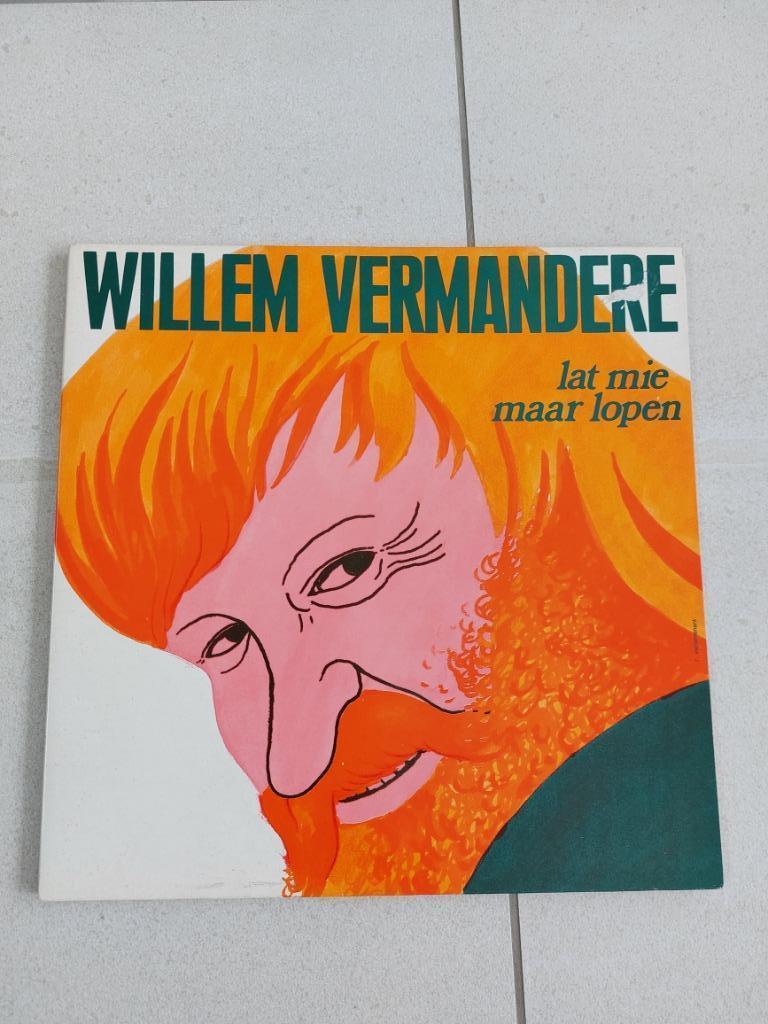 LP Willem Vermandere, Cd's en Dvd's, Ophalen, Zo goed als nieuw, 12 inch, Levenslied of Smartlap
