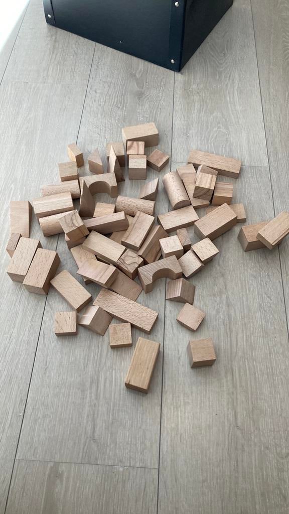 Jeu blocs de bois pour construction, Enfants & Bébés, Jouets | Blocs de construction, Enlèvement