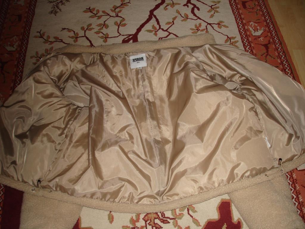 korte jas merk Urban classics, Kleding | Dames, Beige, Maat 46/48 (XL) of groter, Zo goed als nieuw, Ophalen