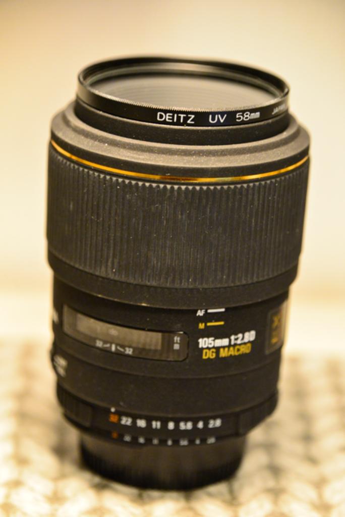 Objectif Sigma 105 m/m 1:2.8 D Macro pour Nikon, Enlèvement ou Envoi, Comme neuf, Téléobjectif