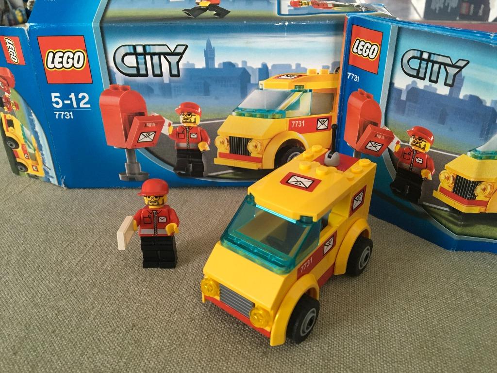 LEGO City - 7731 - Postauto, Ophalen, Gebruikt, Complete set, Lego
