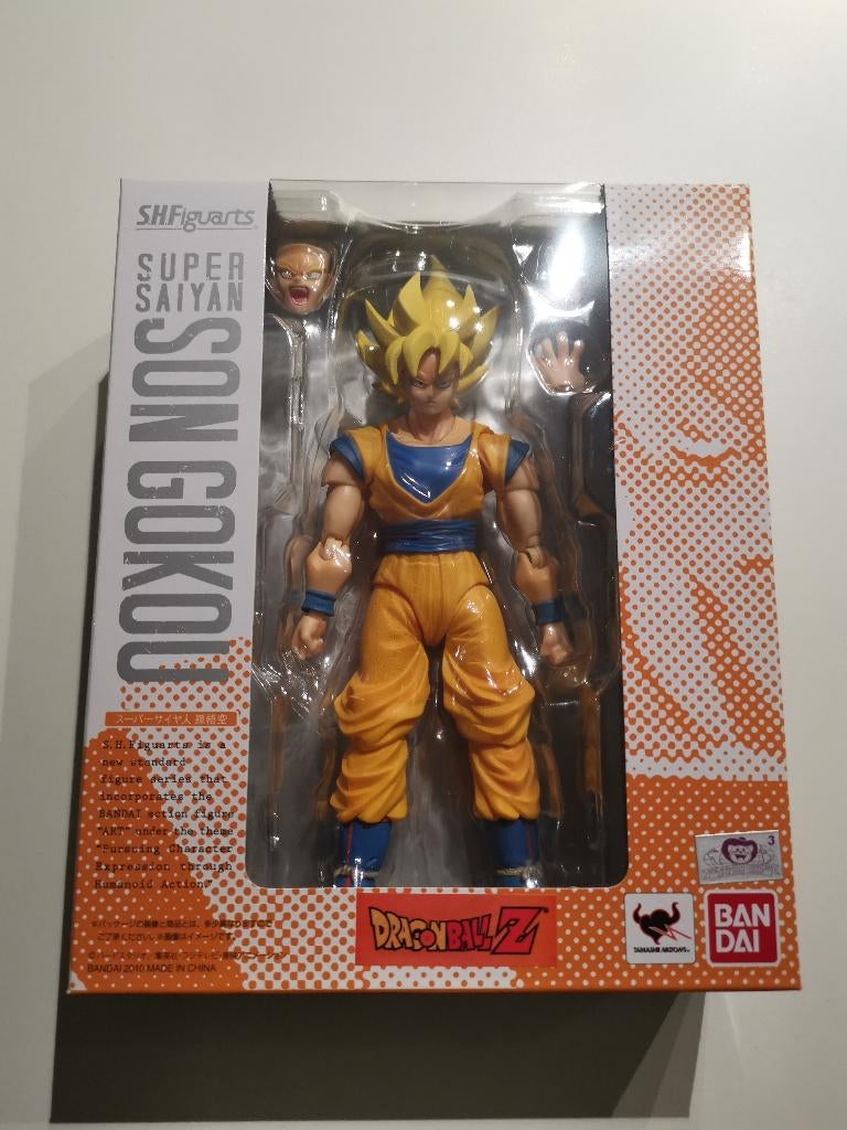S.H. Figuarts Dragon Ball Super Saiyan Son Goku Bandai, Ophalen of Verzenden, Nieuw, Mens