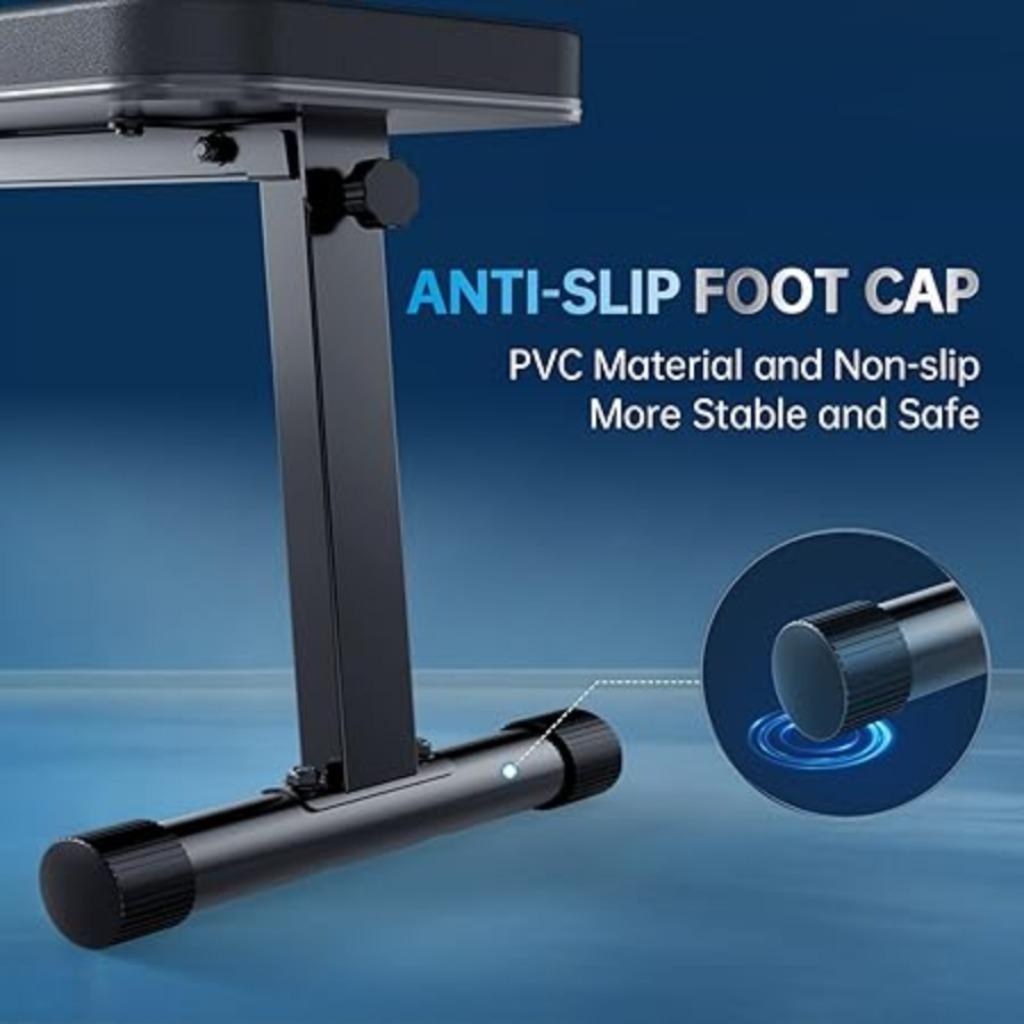 Banc de musculation plat pliable | noir | Nouveau, Neuf, Banc d'exercice, -, -