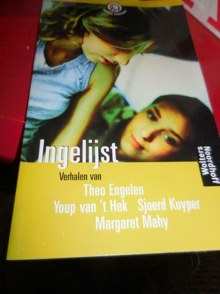[1047] boek : ingelijst verhalen van theo engelen,  .., Ophalen of Verzenden, Zo goed als nieuw