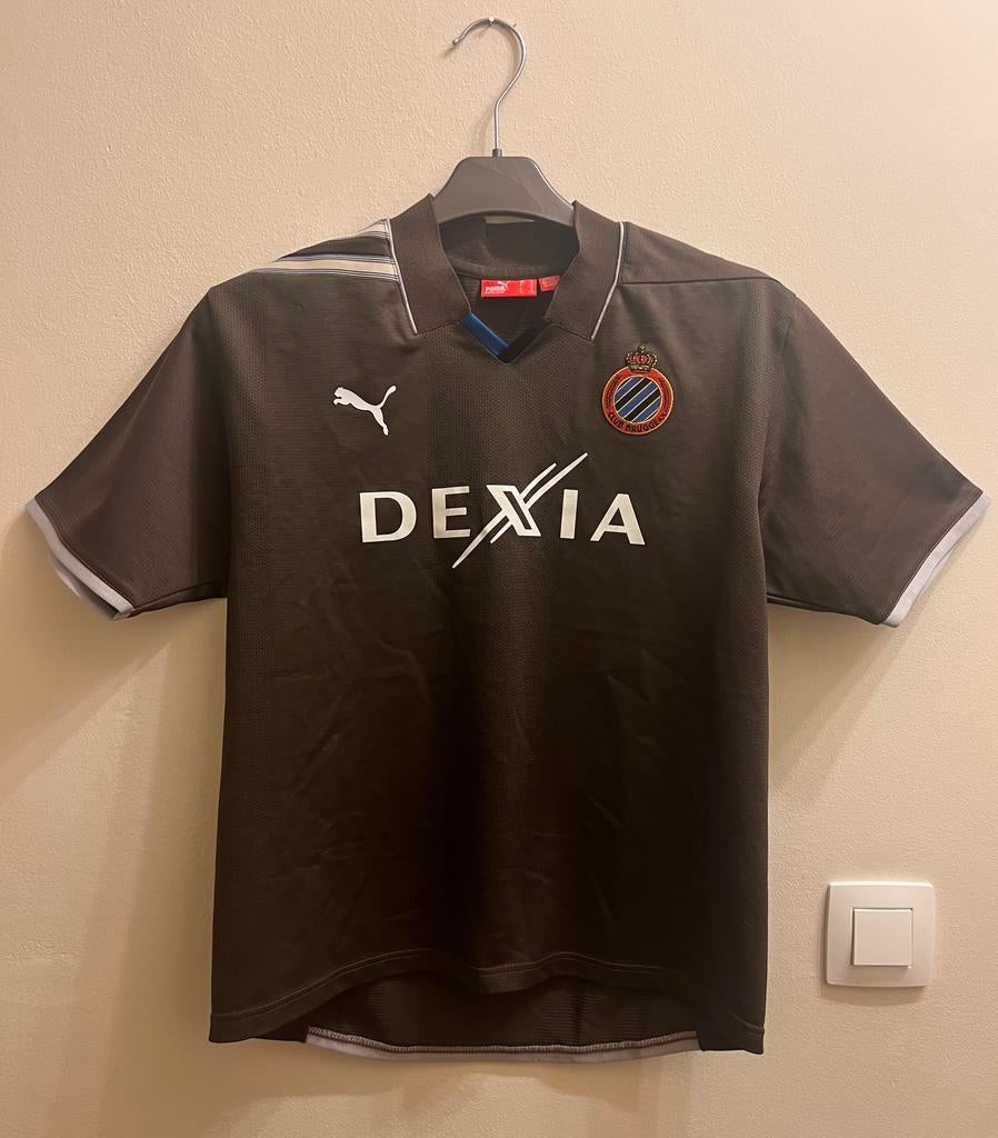 Retro club brugge shirtje 2008/9, Ophalen, Zo goed als nieuw, Bruin, Puma