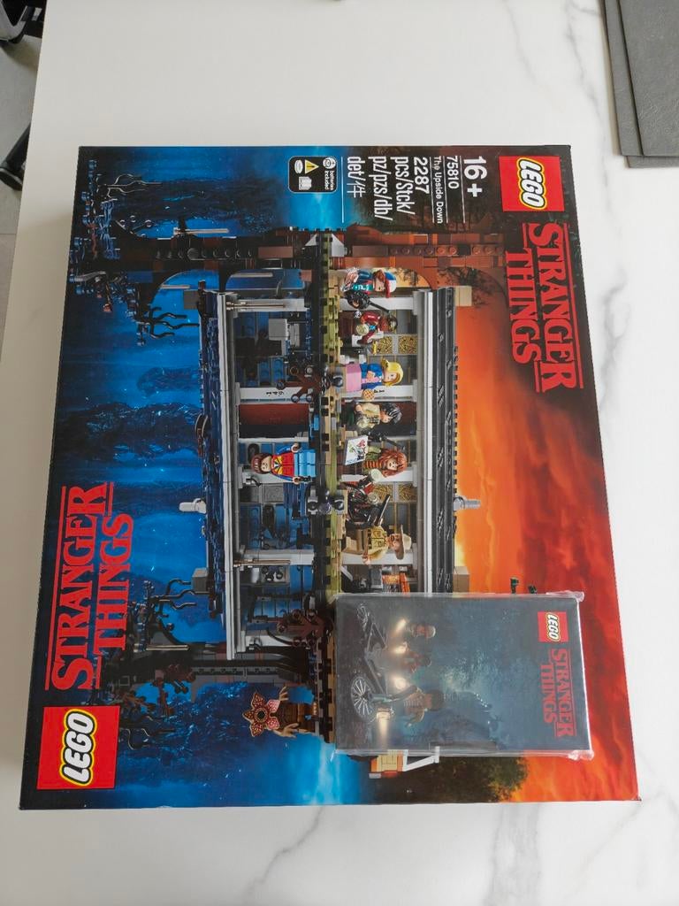 Lego set Stranger Things 75810 + bijhorende Art Cards!, Kinderen en Baby's, Ophalen of Verzenden, Lego