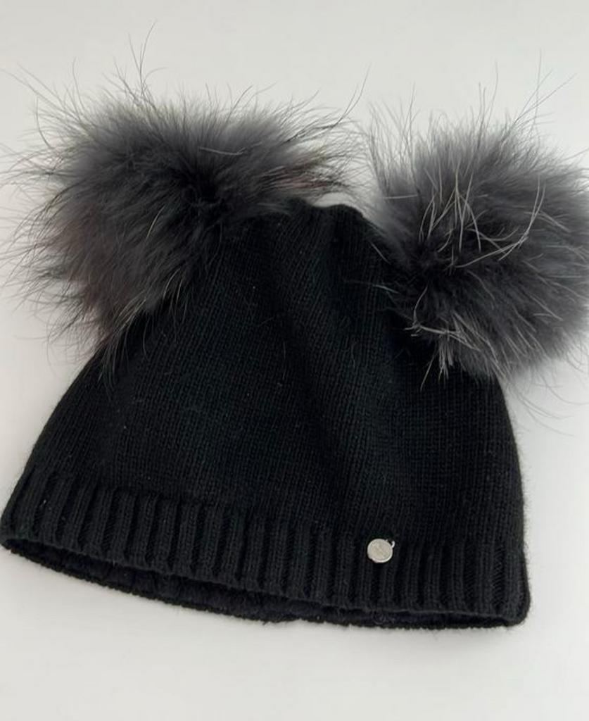Jamiks zwarte wintermuts 1-3jaar, Ophalen of Verzenden, Zo goed als nieuw