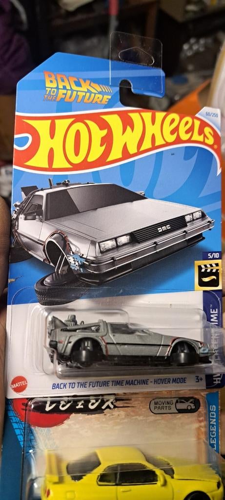 Hotwheels back to the future long kart, Ophalen of Verzenden, Zo goed als nieuw