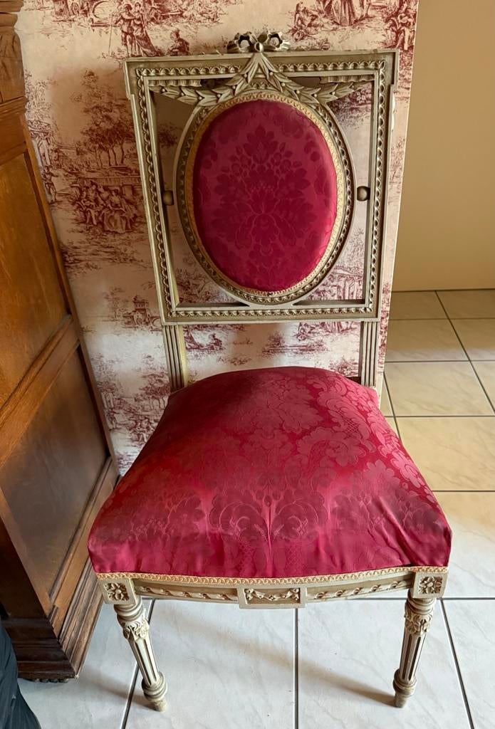 Chaise Louis XVI, Enlèvement