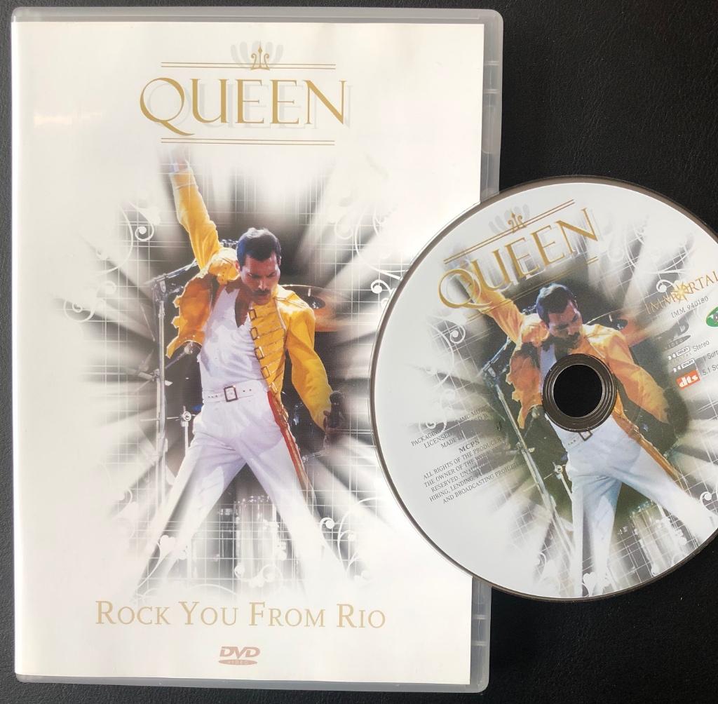 QUEEN - Rock you from Rio (DVD), Vanaf 16 jaar, Ophalen of Verzenden, Zo goed als nieuw, Muziek en Concerten