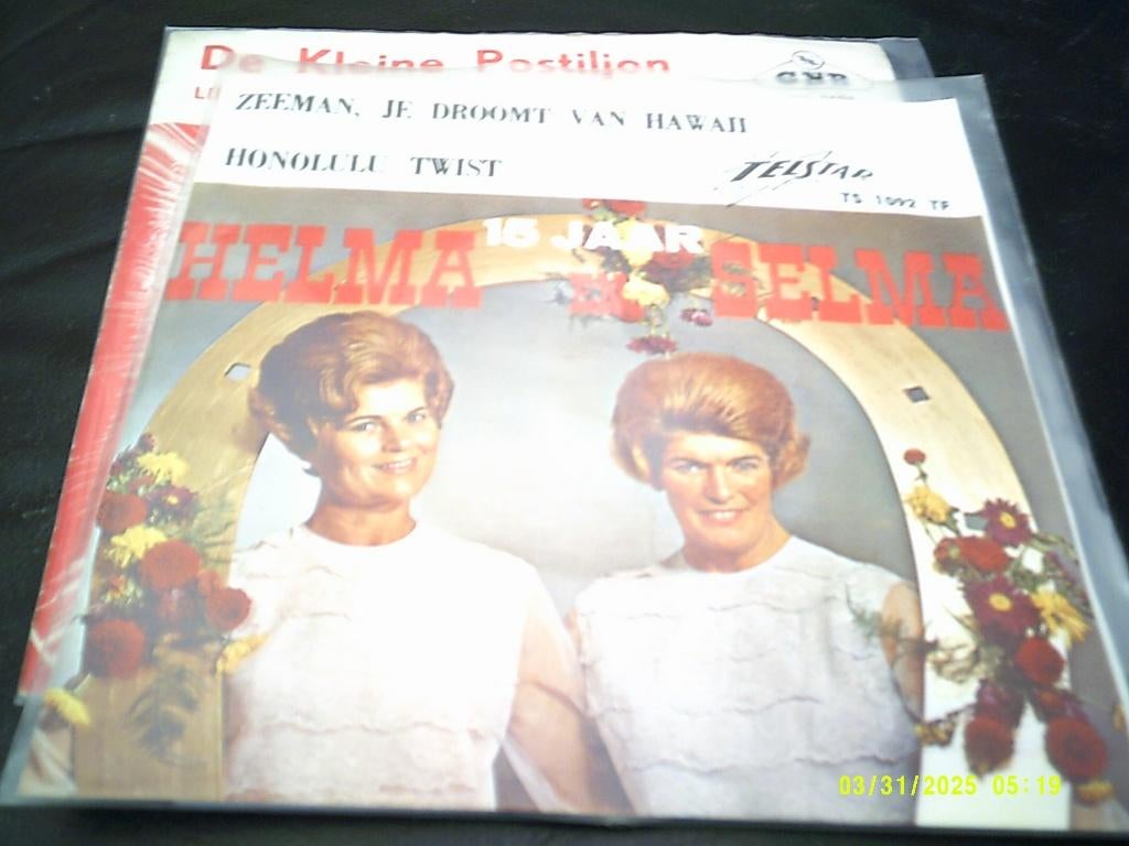 Helma & Selma – Zeeman Je Droomt Van Hawaii / Honolulu-Twist, Ophalen of Verzenden, Zo goed als nieuw, Overige formaten, Pop