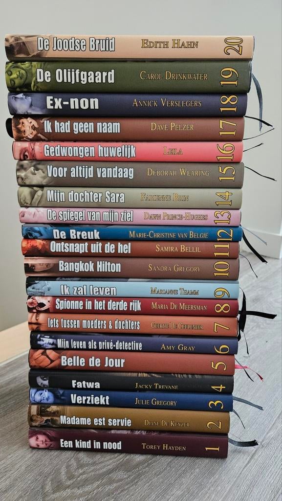 Lot waargebeurde verhalen, Enlèvement ou Envoi, Utilisé