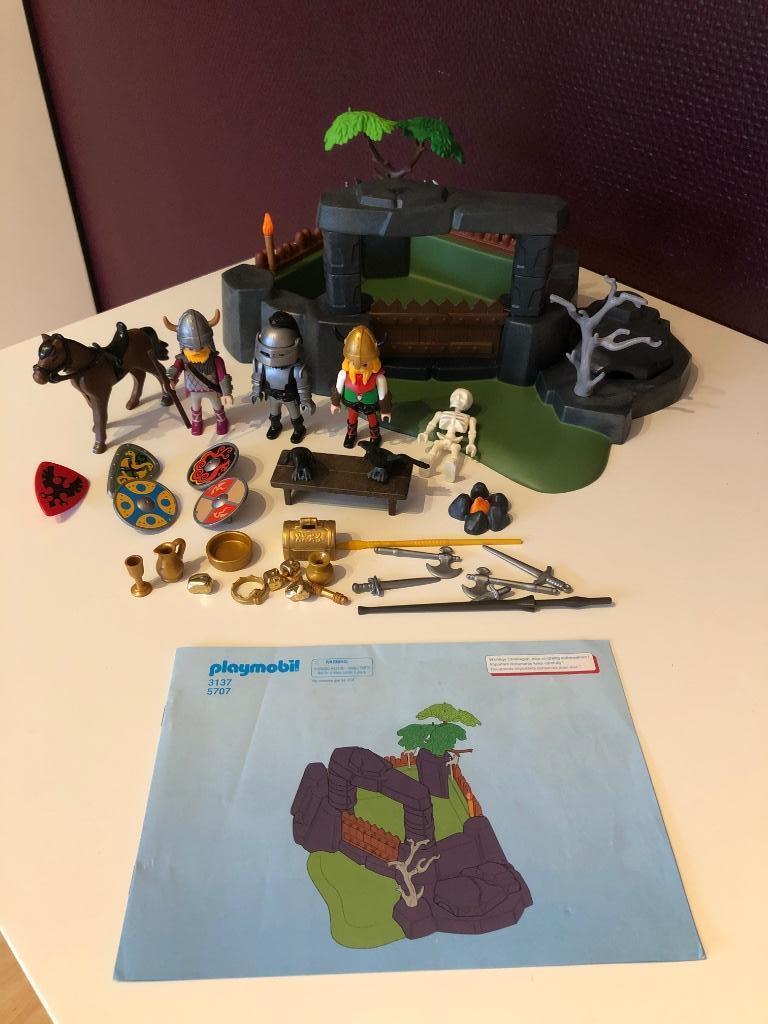 Plaine des vikings Playmobil, Kinderen en Baby's, Speelgoed | Playmobil, Ophalen of Verzenden, Gebruikt
