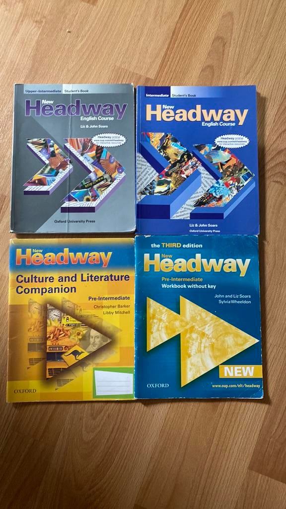 New Headway anglais pre et upper intermediate, Zo goed als nieuw, Engels