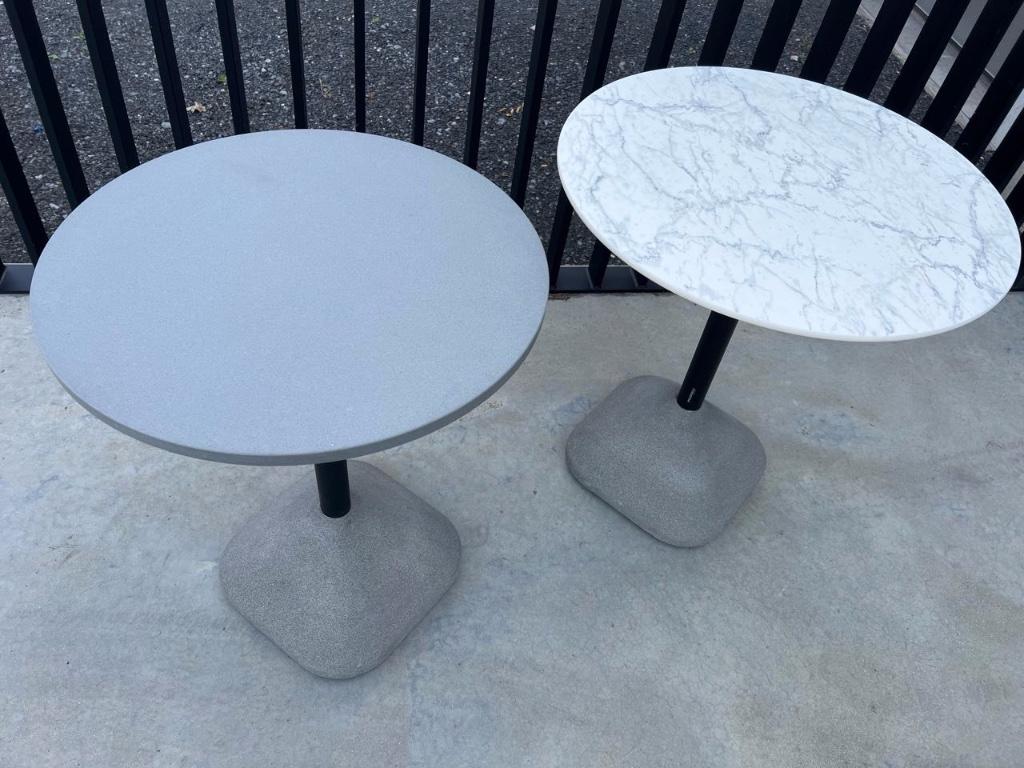Pedrali bistrotafels model 855, 3x, heel mooie staat, Enlèvement ou Envoi, Comme neuf