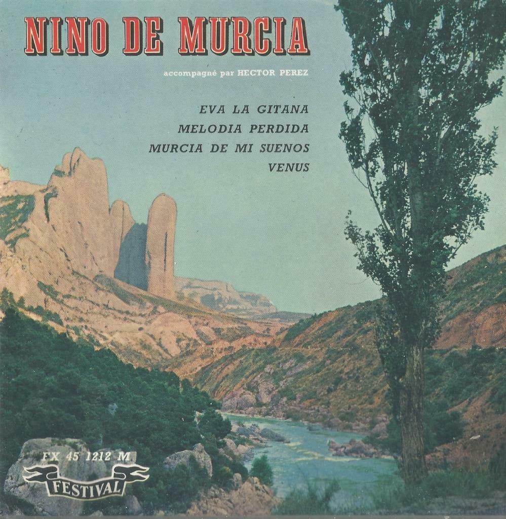 Nino De Murcia – Eva la gitana / Venus + 2 – Single - EP, Ophalen of Verzenden, Gebruikt, Latin en Salsa