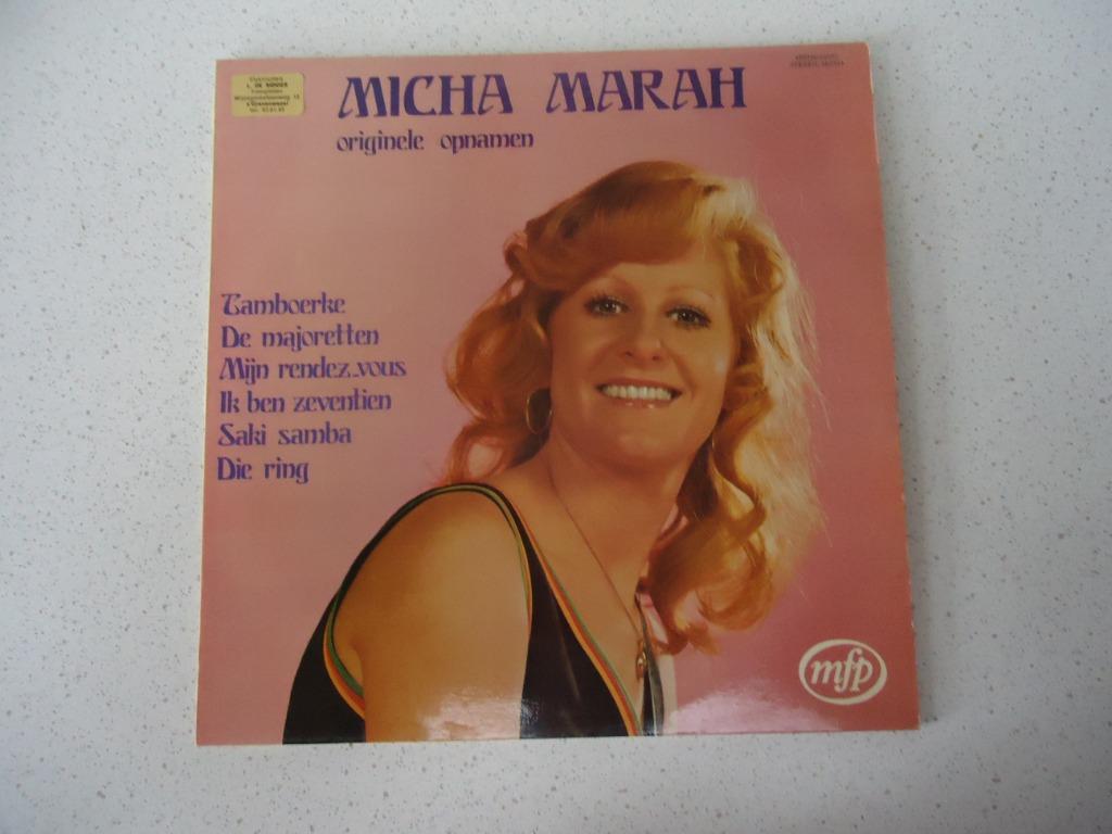 LP van "Micha Marah " anno 1973, Cd's en Dvd's, Vinyl | Nederlandstalig, Gebruikt, Levenslied of Smartlap, 12 inch, Ophalen of Verzenden
