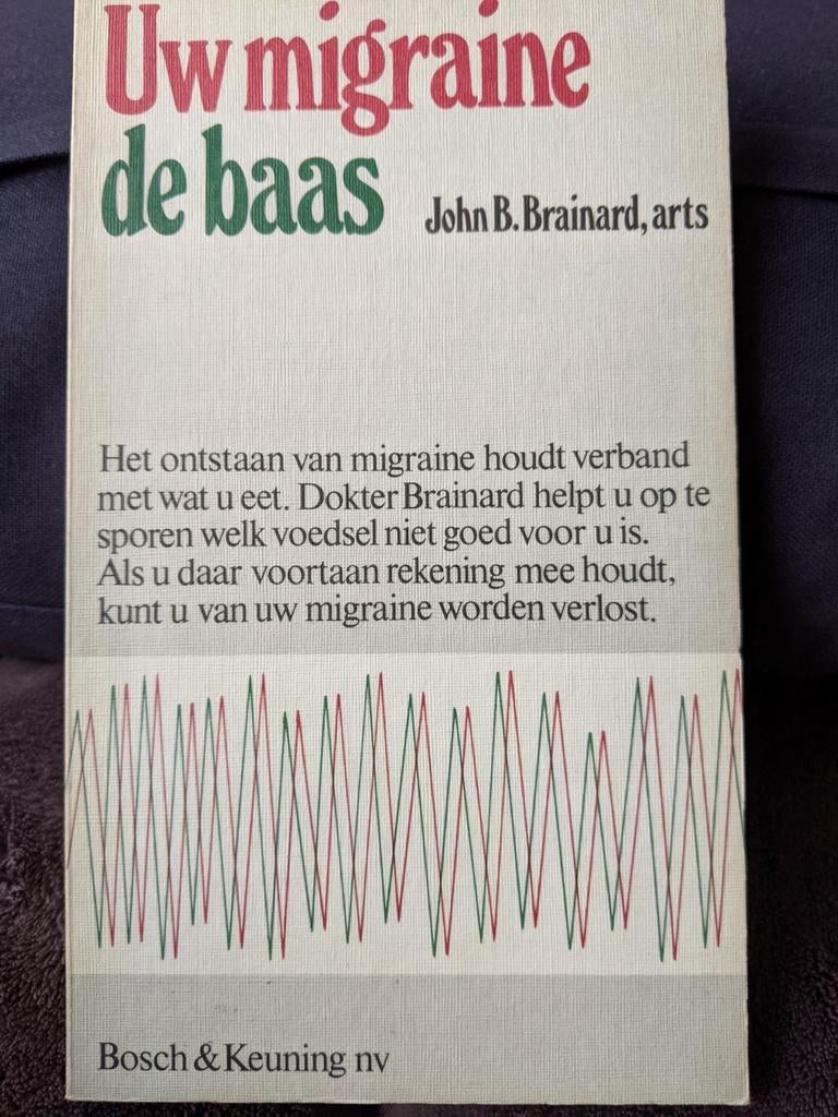Uw migraine te baas, boek geschreven door dokter Brainard, Enlèvement ou Envoi