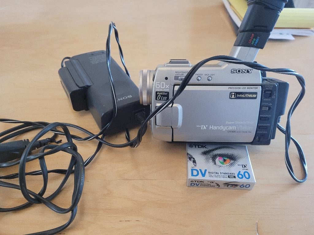 Video vhs cameraatje, Ophalen, 1980 tot heden, Filmcamera