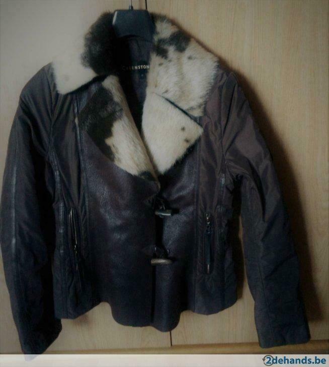 jas Creenstone, Kleding | Dames, Jassen | Winter, Ophalen of Verzenden, Zo goed als nieuw, Maat 36 (S), Bruin