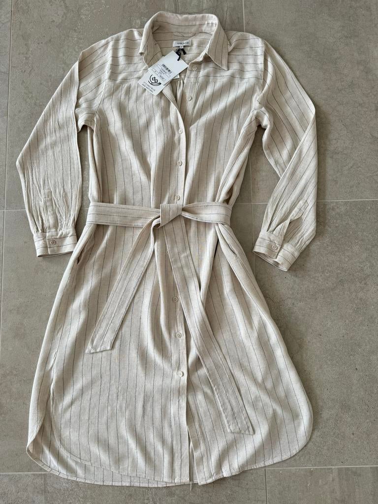 Nieuw!!! Kleedje Terre Bleue maat 34 Collectie Zomer 2024, Kleding | Dames, Jurken, Terre Bleue, Beige, Nieuw, Ophalen of Verzenden