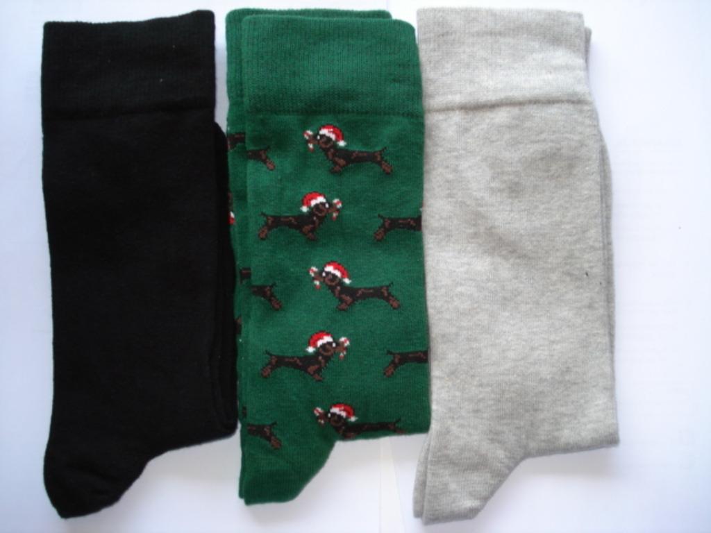Lot de 4 chaussettes T-rex de Noël Topman pour teckel, noir/, Vêtements | Hommes, Chaussettes & Bas, Neuf, Taille 39 à 42, Topman