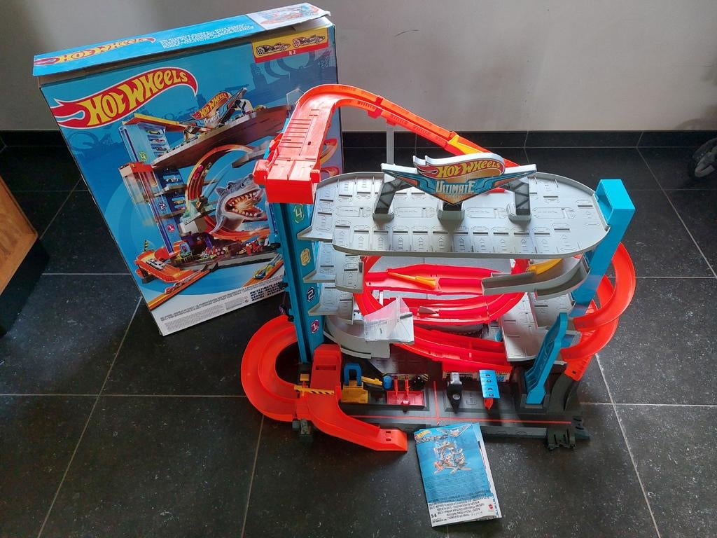 Hot Wheels Ultimate Garage incl. doos, Enfants & Bébés, Jouets | Circuits, Enlèvement ou Envoi, Comme neuf, Circuit, Hot Wheels