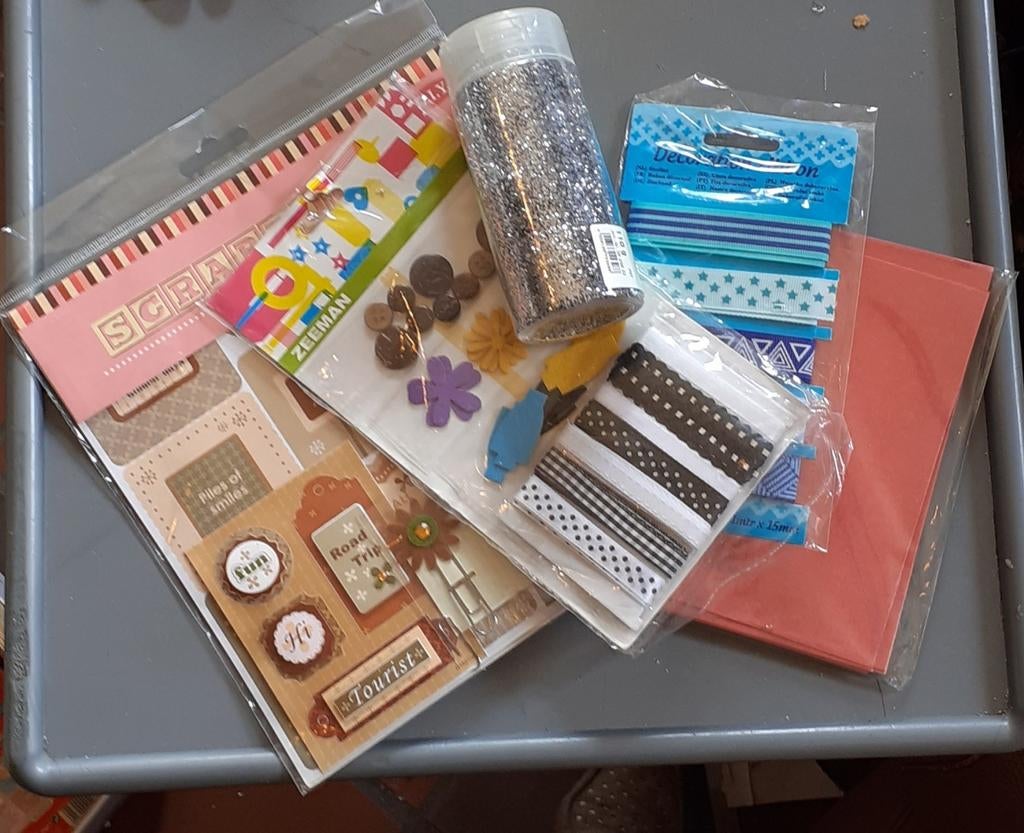 Lot pour bricolage scrapbooking, Hobby & Loisirs créatifs, Enlèvement ou Envoi, Neuf, Bricolage