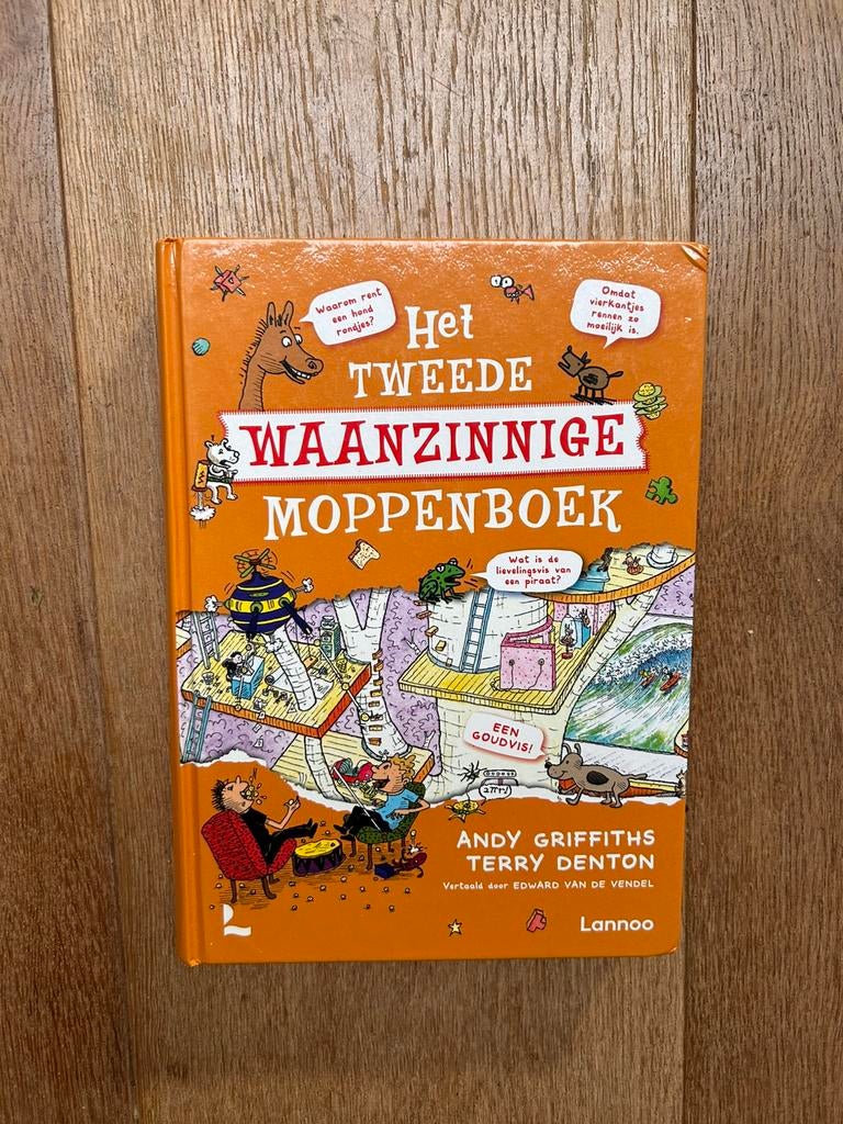 Andy Griffiths - Het tweede waanzinnige moppenboek, Ophalen of Verzenden, Andy Griffiths